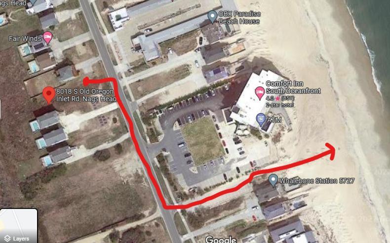 8018 Beach Rd, Semi-Oceanfront, Pool/Hot Tub Nags Head Extérieur photo
