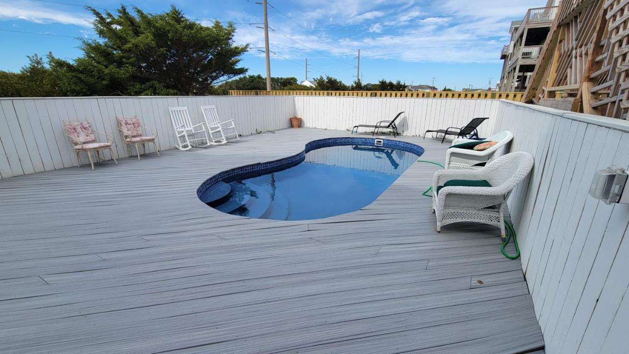 8018 Beach Rd, Semi-Oceanfront, Pool/Hot Tub Nags Head Extérieur photo